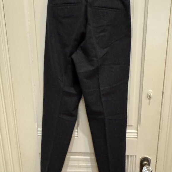 Charcoal Felted Wool Banana Republic Men's Trousers - Picture 2 of 3